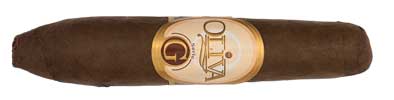 Oliva series G cigar with a robust, dark leaf design.