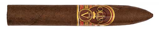 Oliva Serie V Melanio Figurado Cigar with elegant band design.