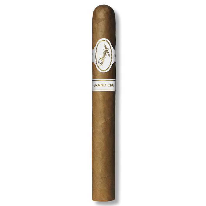 Davidoff Grand Cru cigar, elegant and refined presentation.
